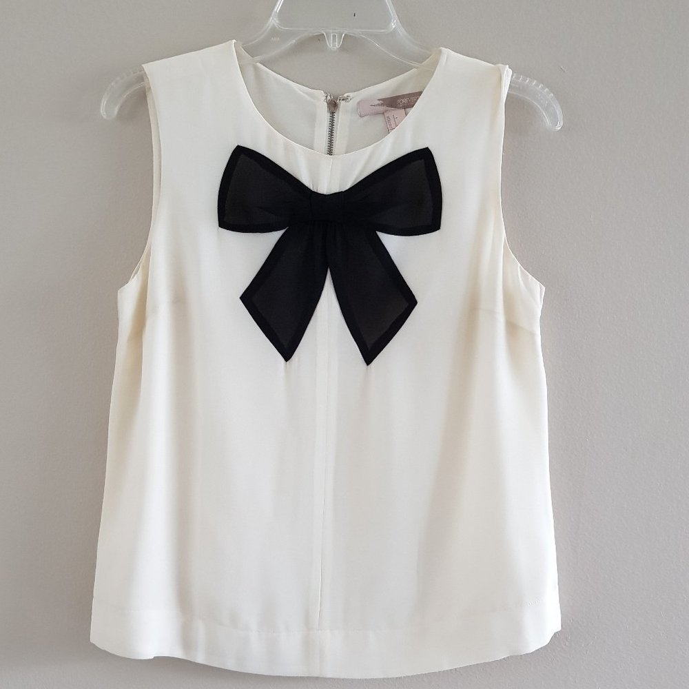 Pretty Bow Top, S,  Forever 21, Sold Out!